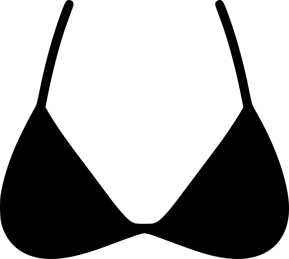 Bra Underwear Fashion Clothes Dress Comments - Bra Icon Png (980x880), Png Download
