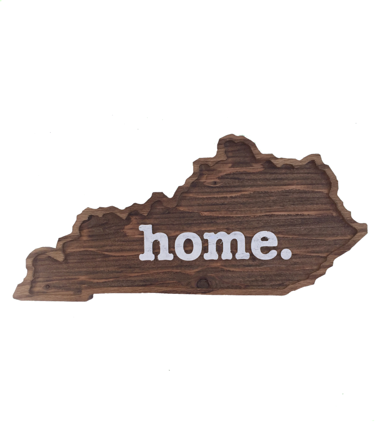 Kentucky Home Wood Sign - Commish (768x1024), Png Download