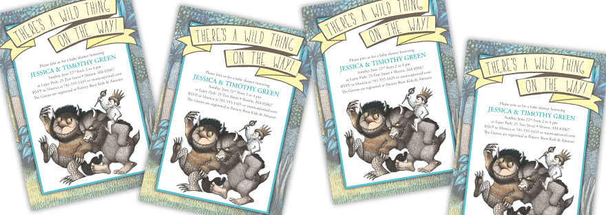 Where The Wild Things Are - Paper House Productions Where The Wild Things E Wild (880x312), Png Download