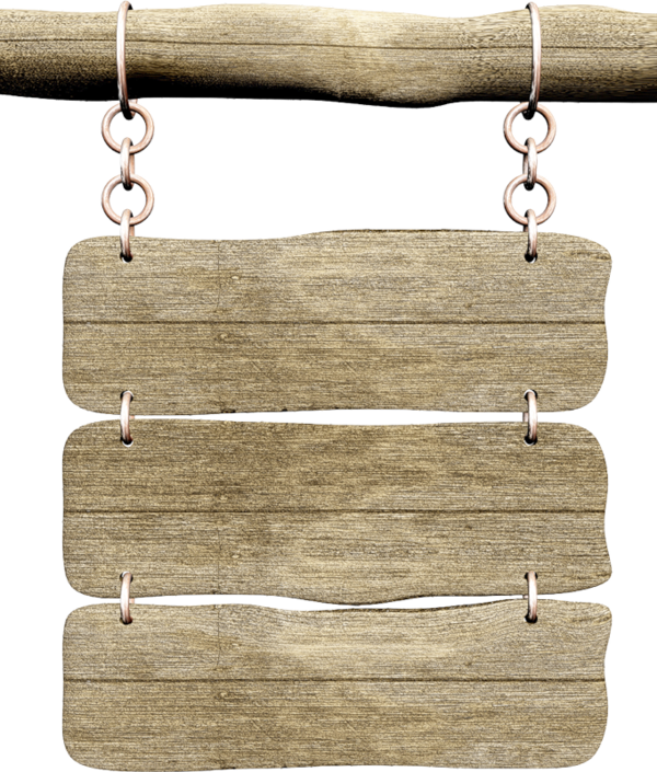 Hanging Wooden Sign Png - Wooden Sign Hanging Png (600x705), Png Download
