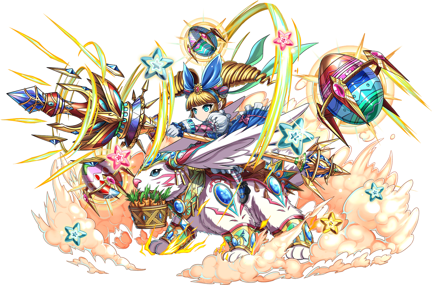 Clipart - Brave Frontier Light Units 7 Star (1500x987), Png Download