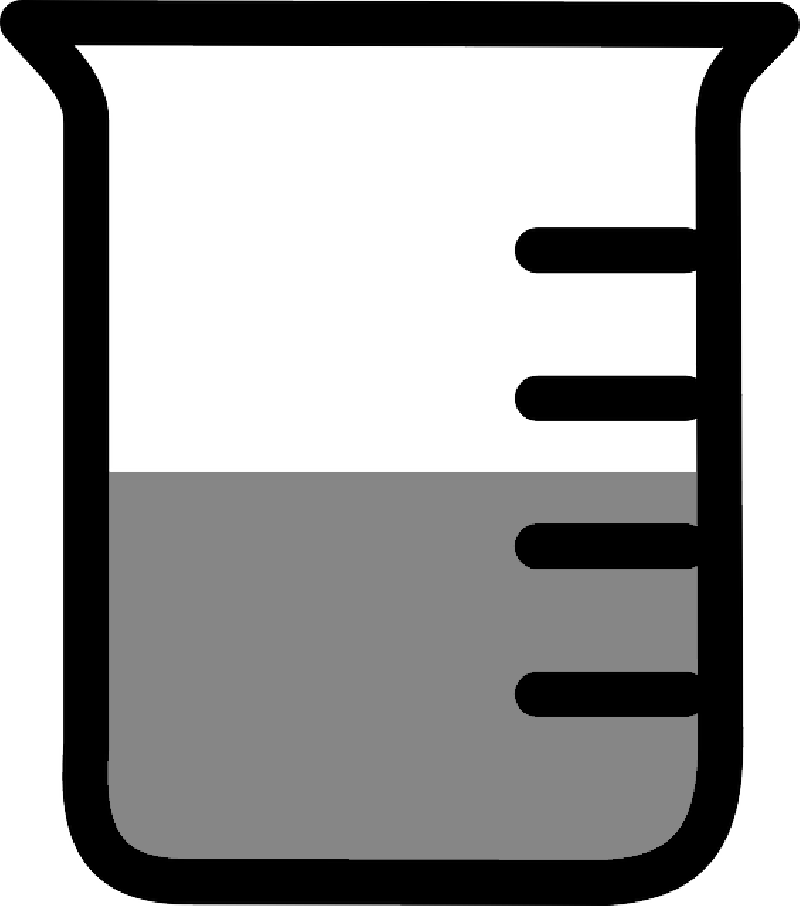 Containers, Chemistry, Container, Lab, Beaker - Container Clip Art (800x906), Png Download