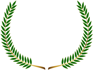 Education College Green Acres Pet Cemetery & Crematorium - Laurel Wreath Gold Png (453x340), Png Download