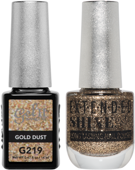 La Palm - Gold Dust Nail Polish (480x600), Png Download