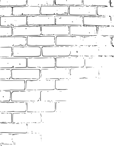 Brick Wall Border Clip Art - Brick Wall Clipart (388x500), Png Download