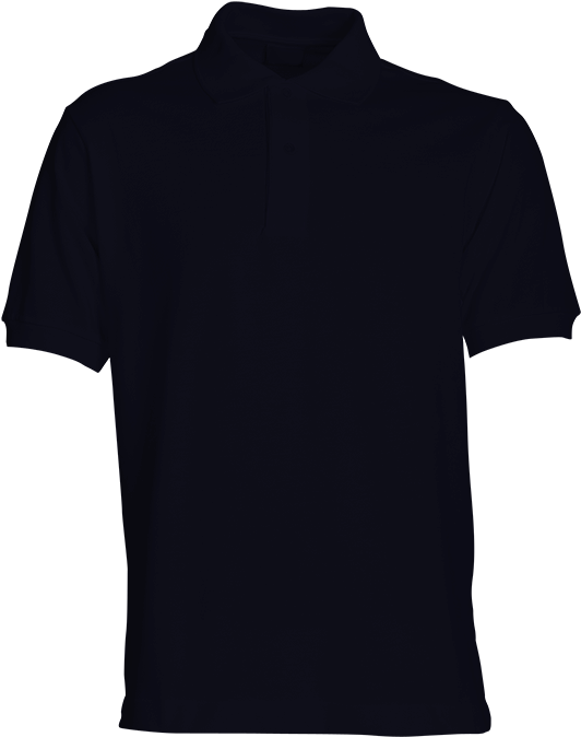 Plain Polo Shirt Navy Blue - Moss Green Polo Shirt (750x750), Png Download