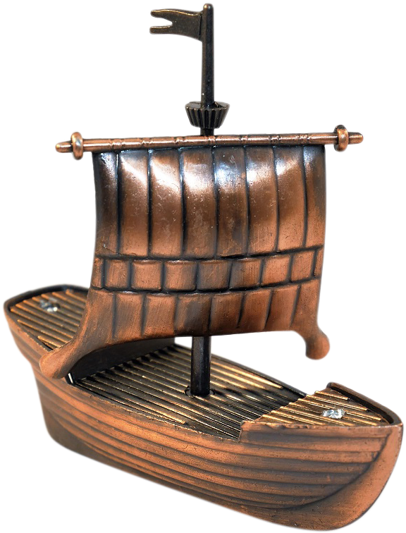 Viking Ship Pencil Sharpener - Gondola (882x938), Png Download