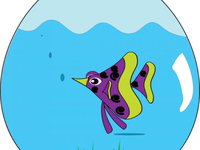 Original - Fish Bowl Clipart Png (640x480), Png Download
