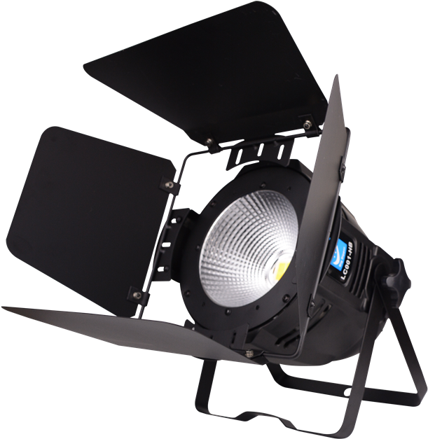 Big Dipper Cob 100w Dmx Stage Lighting With Barn Doors - Subwoofer (742x750), Png Download