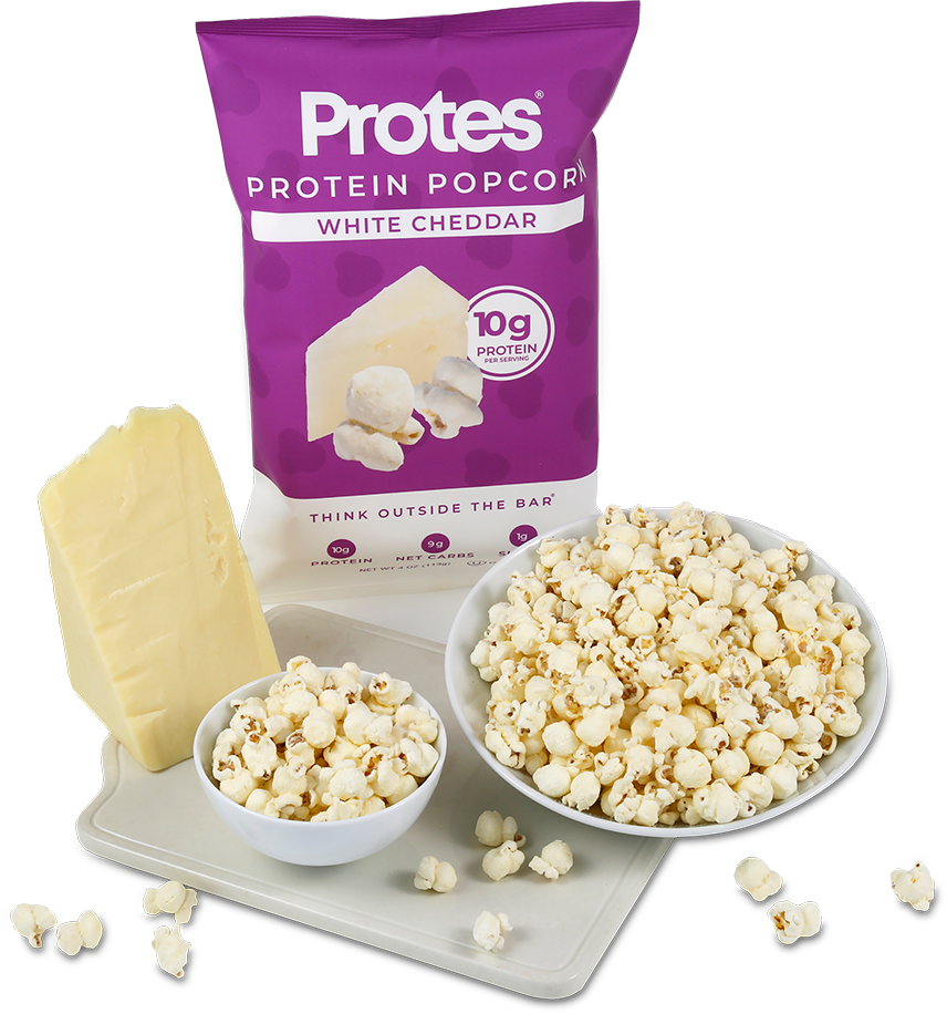 Protein Popcorn - Kettle Corn (856x916), Png Download