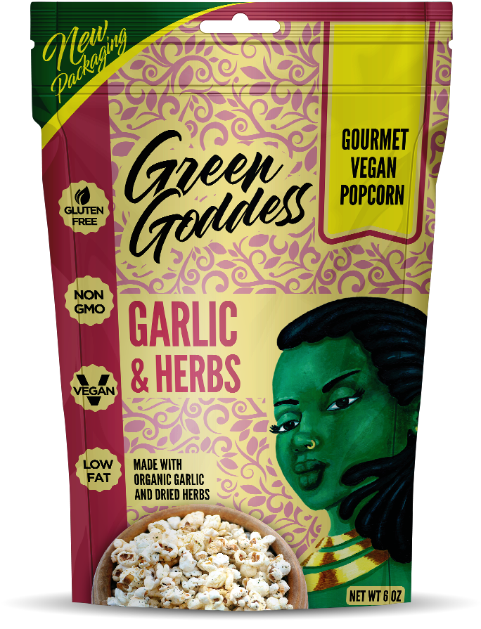 Garlic & Herbs Popcorn - Breakfast Cereal (720x920), Png Download
