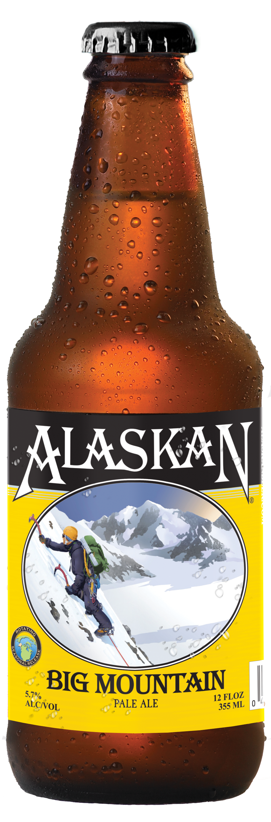 Alaska Big Mountain Bottle - Alaska Summer Beer (1294x2922), Png Download