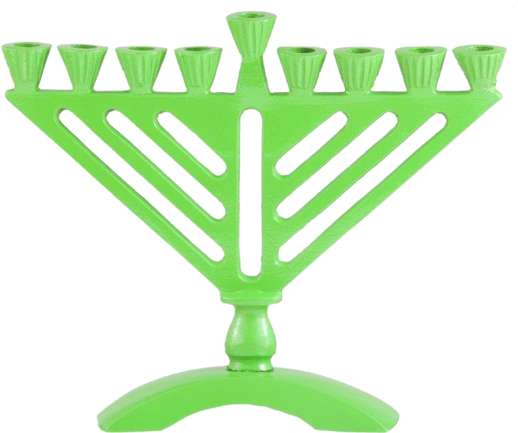 Rambam Style / Green - Birthday Candle (768x768), Png Download
