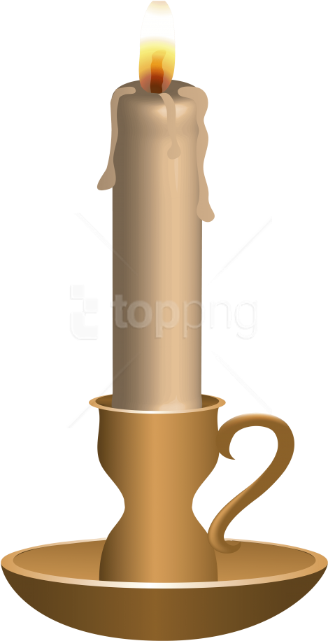 Free Png Download Old Candle Clipart Png Photo Png - Old Candle Clipart (480x939), Png Download