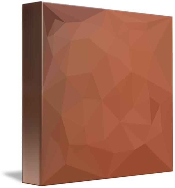 Abstract Low Polygon By Aloysius Patrimonio - Triangle (606x650), Png Download