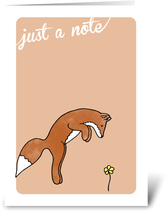 Just A Note From A Fox - Mustang Horse (700x792), Png Download