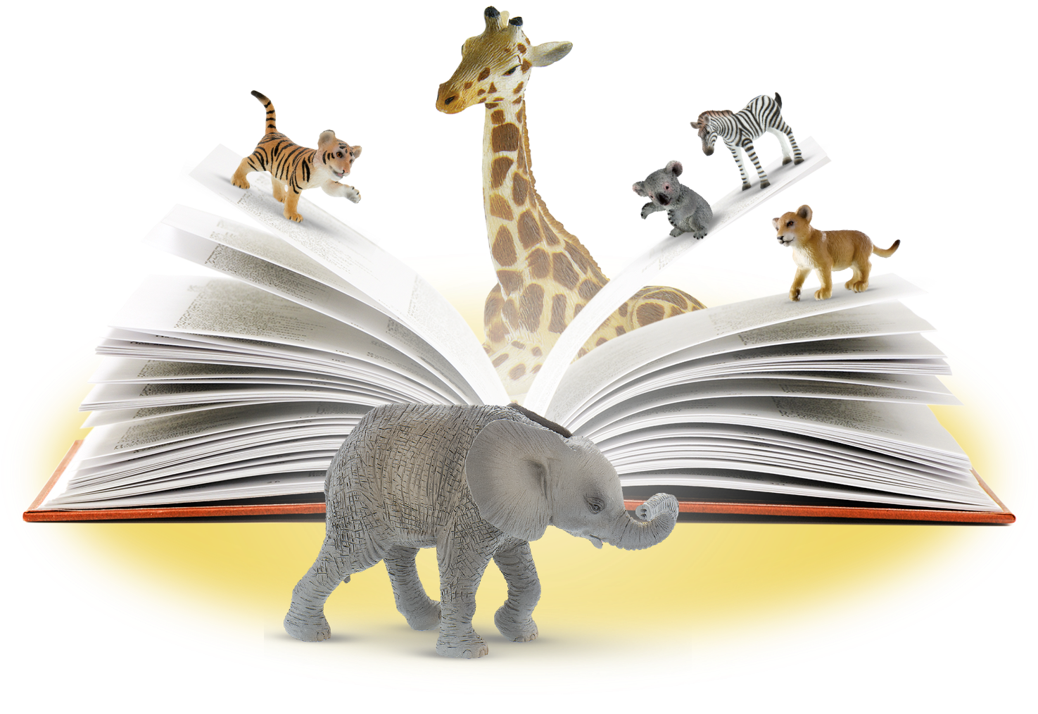 Elafa And The Green Desert Sea - Animal Figure (1496x1122), Png Download