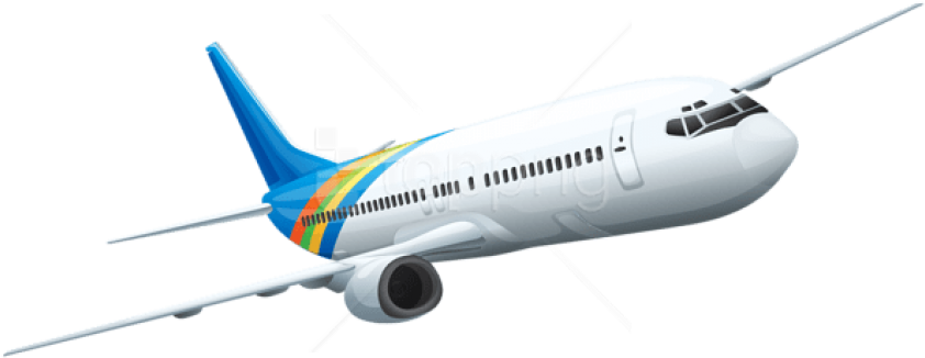 Free Png Download Airplane Clipart Png Photo Png Images - Air Plane Clipart Transparent Background (850x362), Png Download