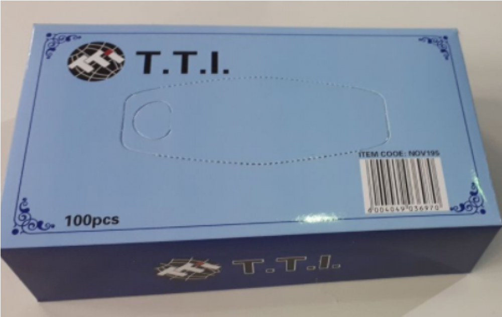 Facial Tissues 100 - Box (1000x1000), Png Download