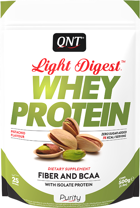 Qnt Direct Whey Protein Light Digest Pistachio 500 - Whey Protein Pistachio (768x768), Png Download