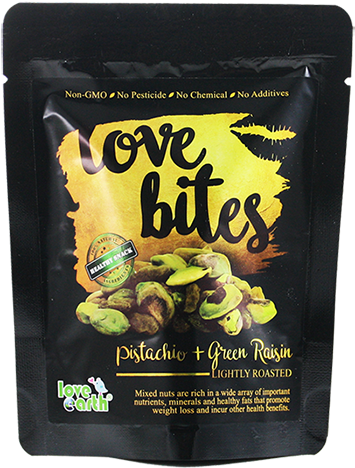 Love Bites Roasted Pistachio - Superhero (673x672), Png Download