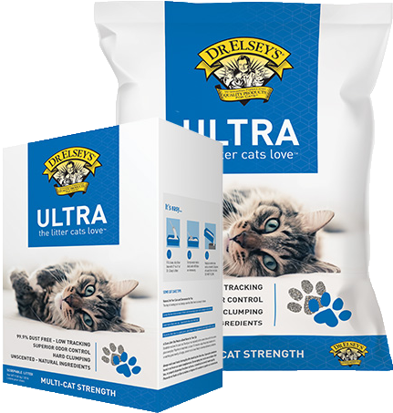Elsey's Precious Cat Ultra Litter - Best Cat Litter 2018 (456x684), Png Download