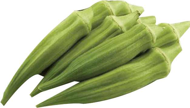 Okra - Lady's Fingers (960x640), Png Download