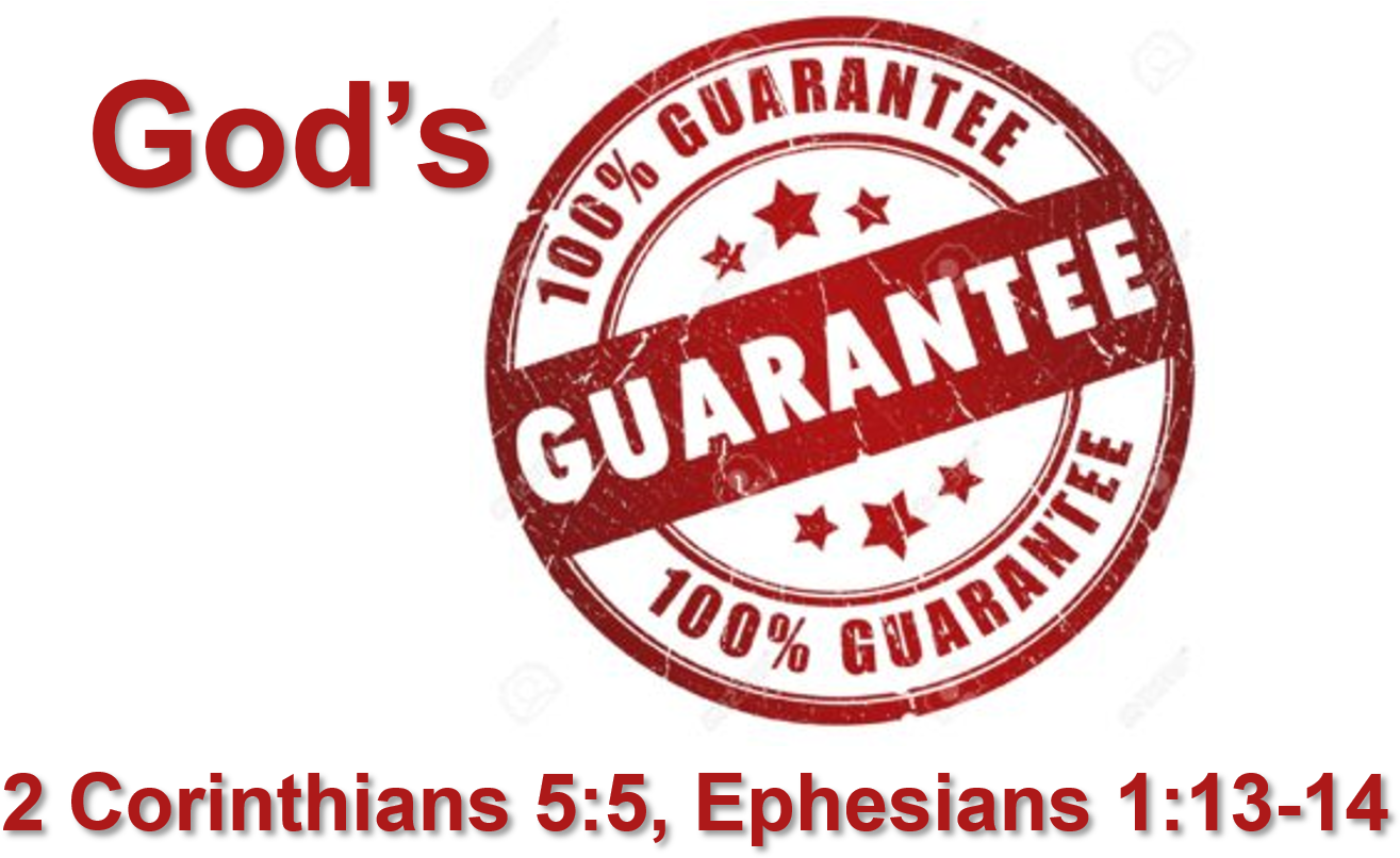 God's Guarantee - Credibility (2017x861), Png Download