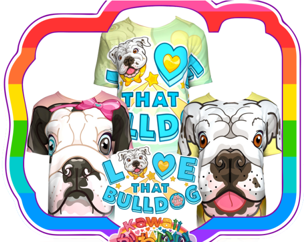 English Bulldog Clipart Kawaii - Toy Bulldog (640x480), Png Download