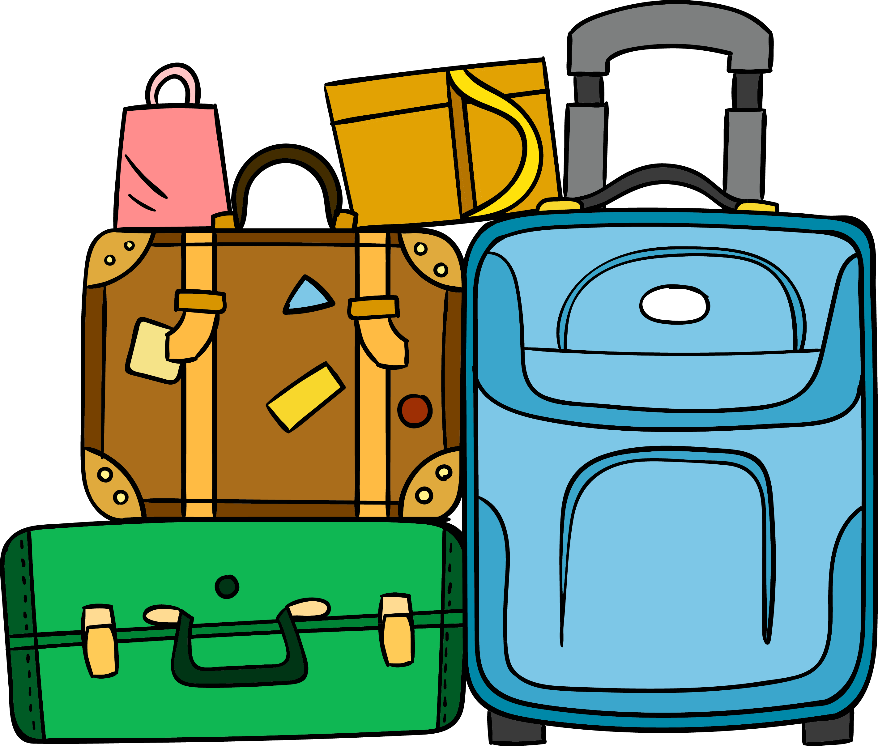 Download Suitcase Baggage Travel - Cartoon Suitcase PNG Image with No Background Download Suitcase Baggage Travel - Cartoon Suitcase PNG Image with No Background