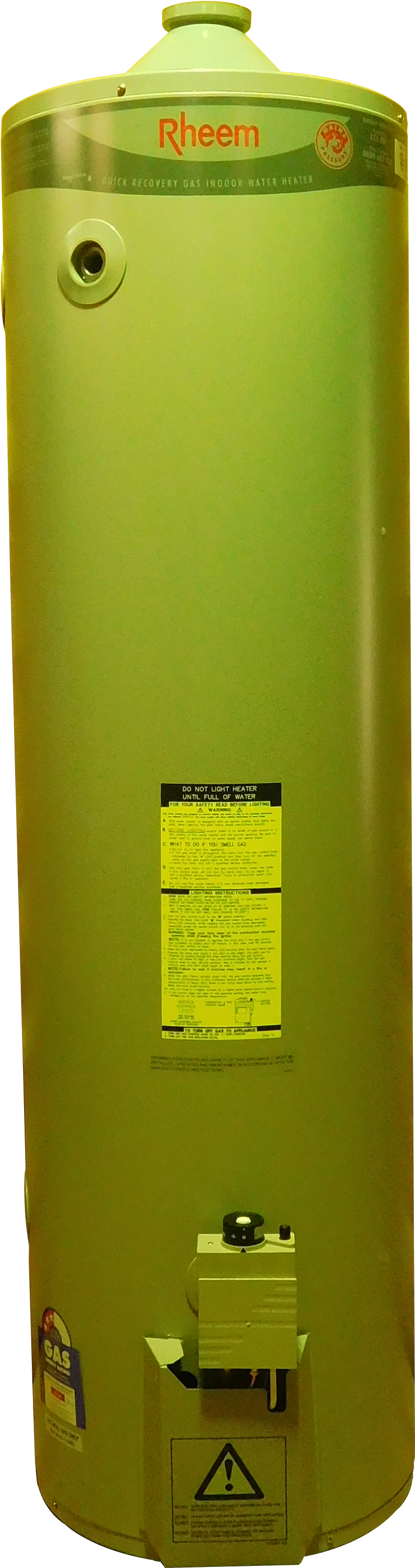 Rheem 300135 135l Internal Gas Hot Water System - Mobile Phone (3456x4608), Png Download