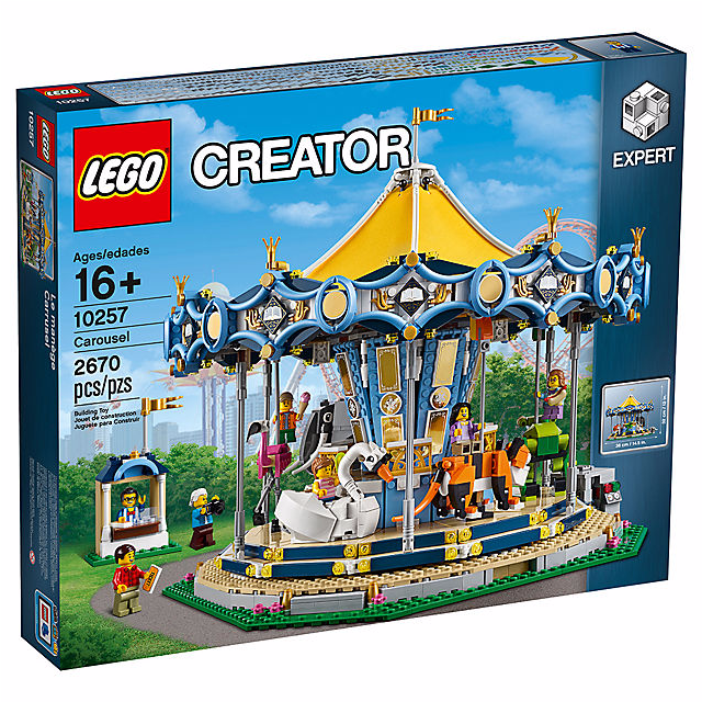 Lego 10257 Creator Carousel - Carousel Lego (1137x639), Png Download