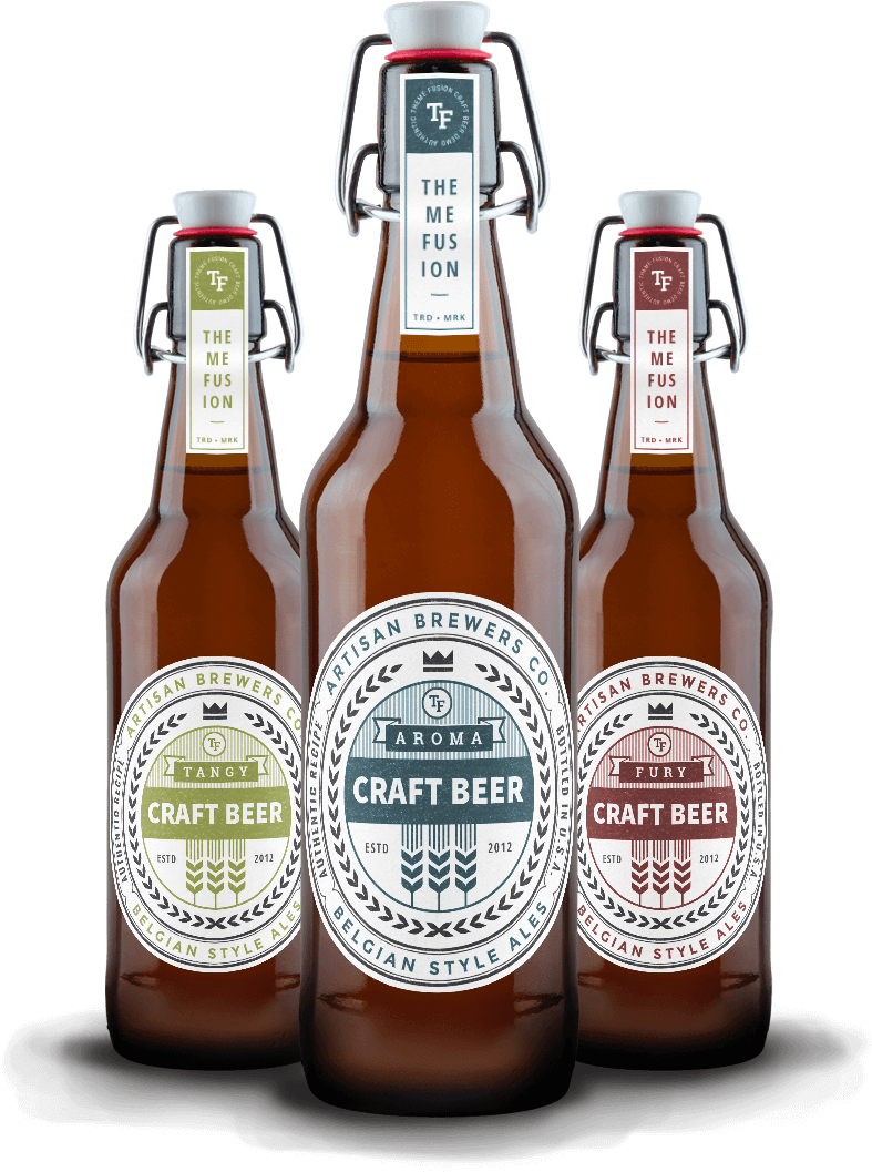 Slide Main Bottles - Brewery (794x1059), Png Download