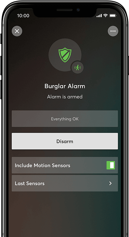 Activate Alarm - Home Automation (705x800), Png Download