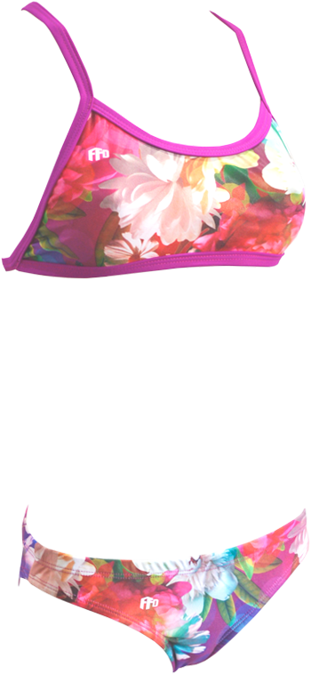Springtime Love Girls Bikini - Lingerie Top (600x850), Png Download