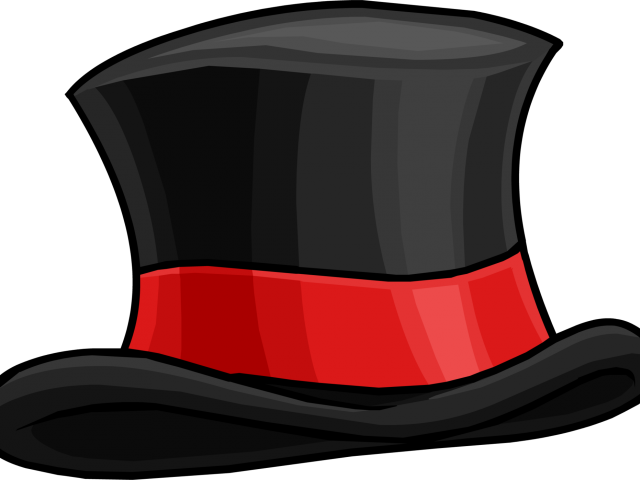 Top Hat Clipart Fancy - Snowman Top Hat Clipart (640x480), Png Download