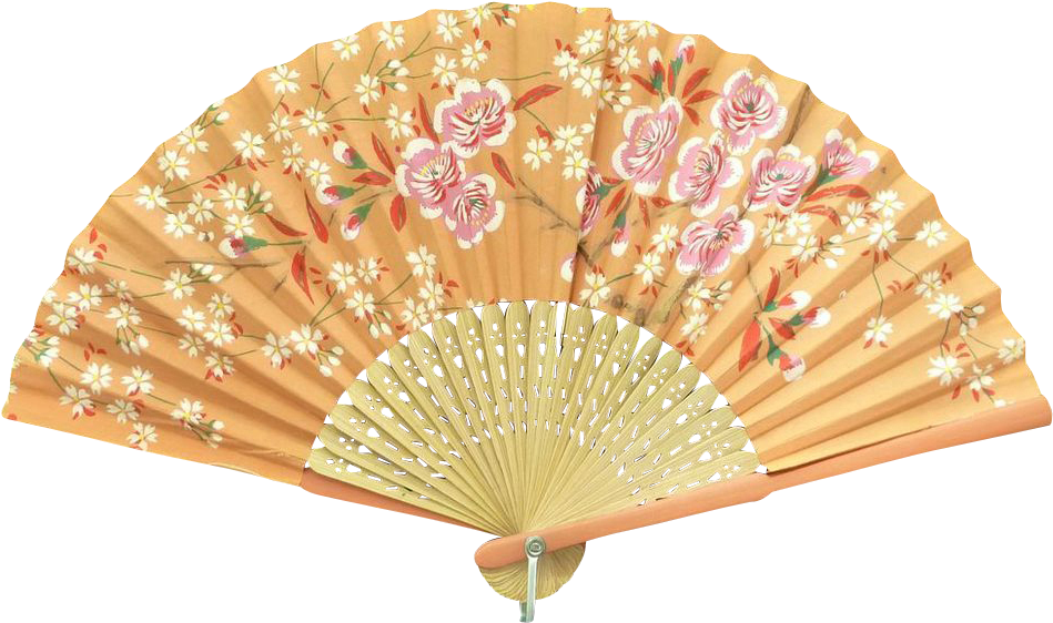 Orange Souvenir Of Big Spring, Texas Hand Fan - Amber (1024x1024), Png Download