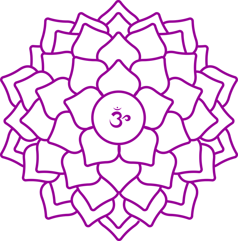 Crown Chakra - Mandalas Faciles Blanco Y Negro (790x800), Png Download