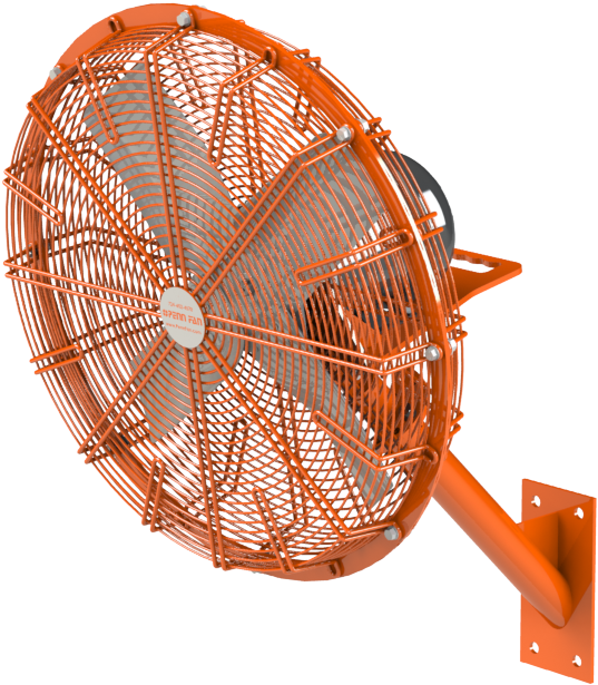 Fan Performance - Industrial Wall Mounted Fans (680x902), Png Download