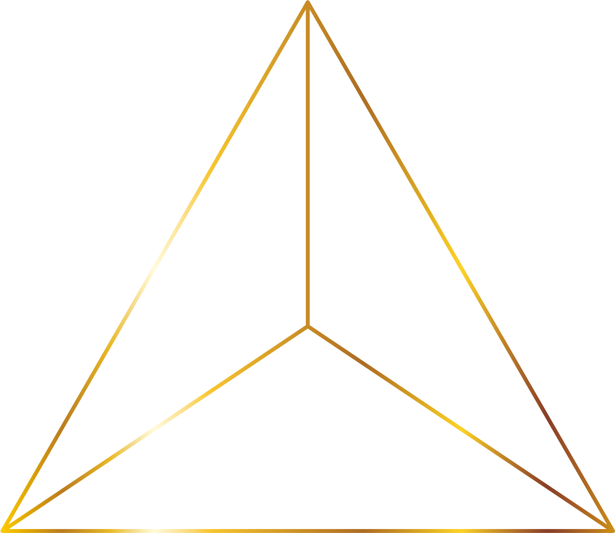 I Met My First Unicorn When I Was Sitting On The Lawn - Triangle (2363x2363), Png Download