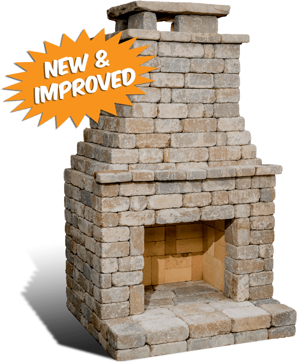 Fremont Ii Fireplace Kit - Hearth (600x800), Png Download