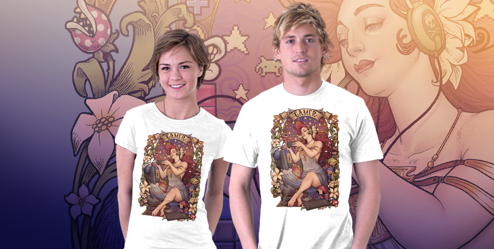 Gamer Girl Png (960x485), Png Download