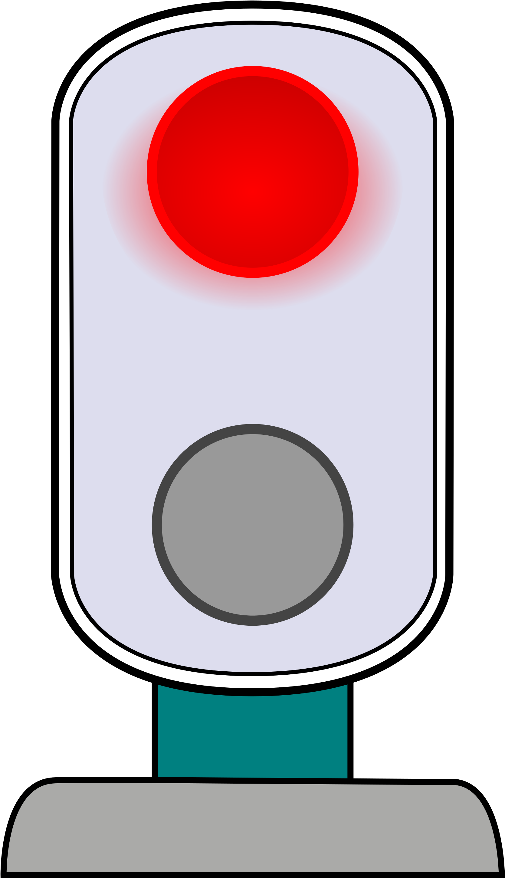 Open - Semaforo Ferrocarril (2000x3333), Png Download