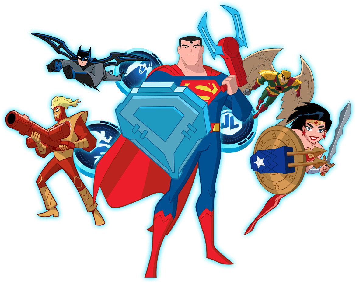 Download Justice League Action Run Os Personagens Justice League Action Png Image With No Background Pngkey Com