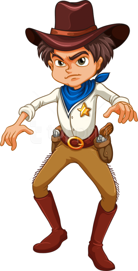 Free Png Download Cowboy Clipart Png Photo Png Images - Cowboy Cartoon Png (480x940), Png Download