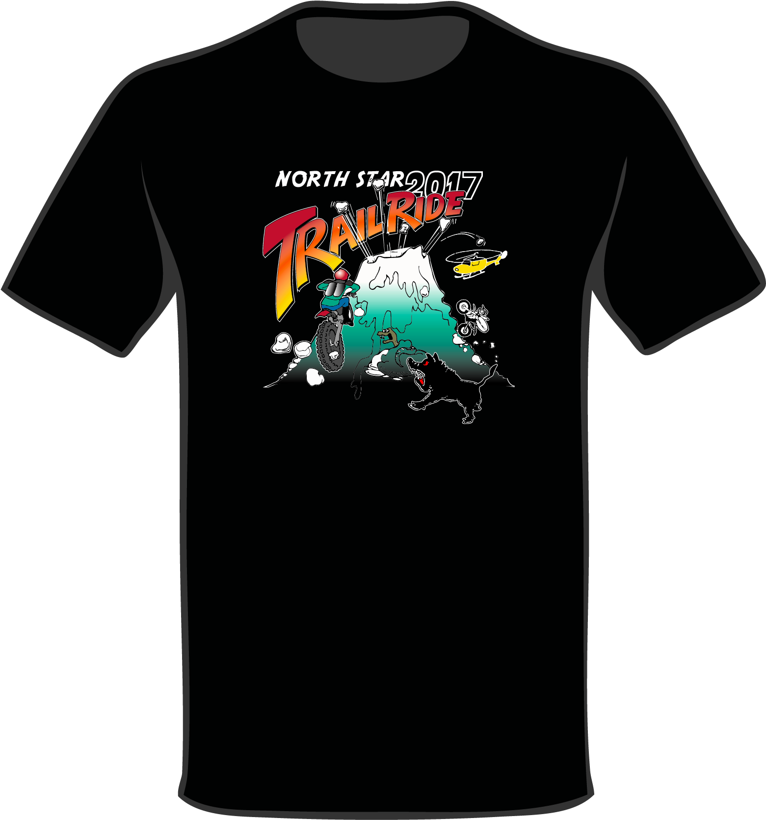 2017 North Star Trail Ride T (1720x1720), Png Download