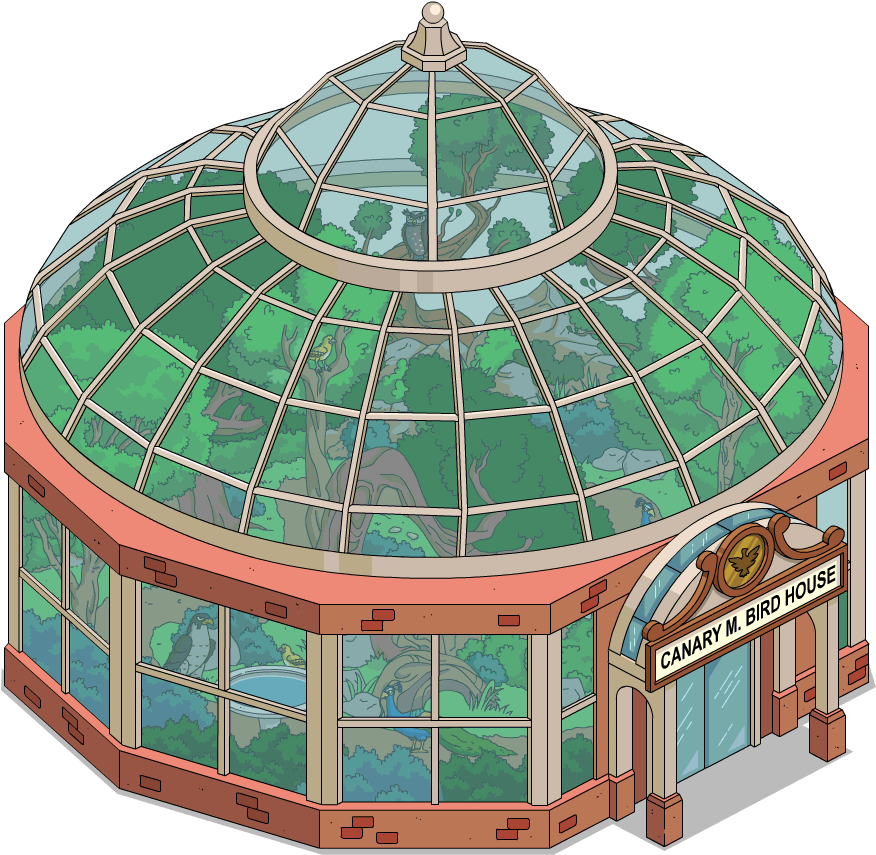 Bird House - Dome (877x971), Png Download