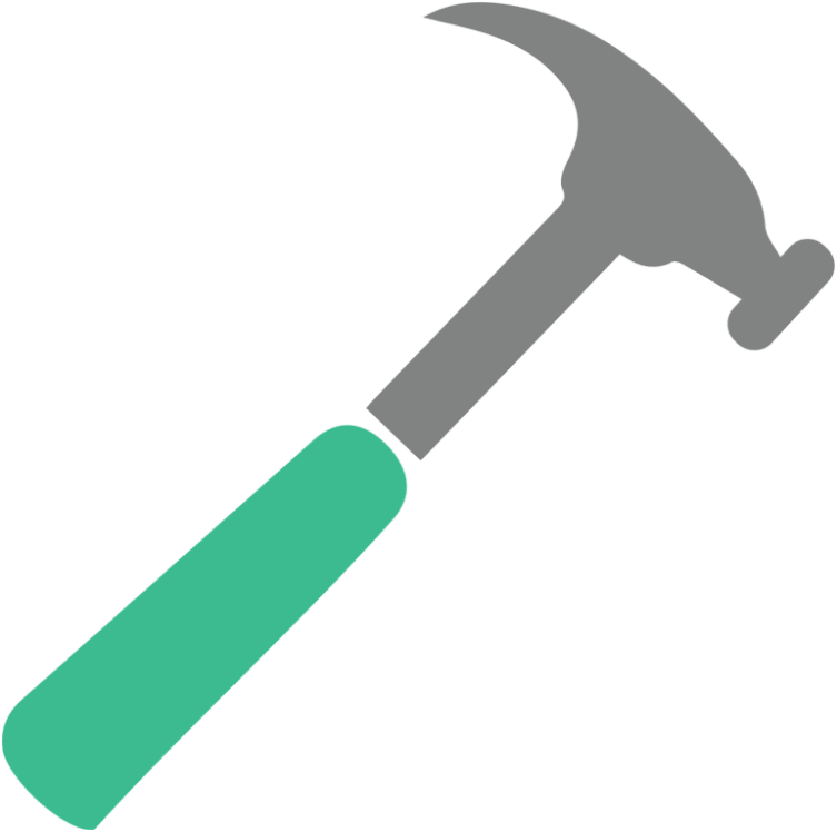 Hammer Vector Icon Available For Free Download - Transparent Hammer Vector Png (1000x750), Png Download