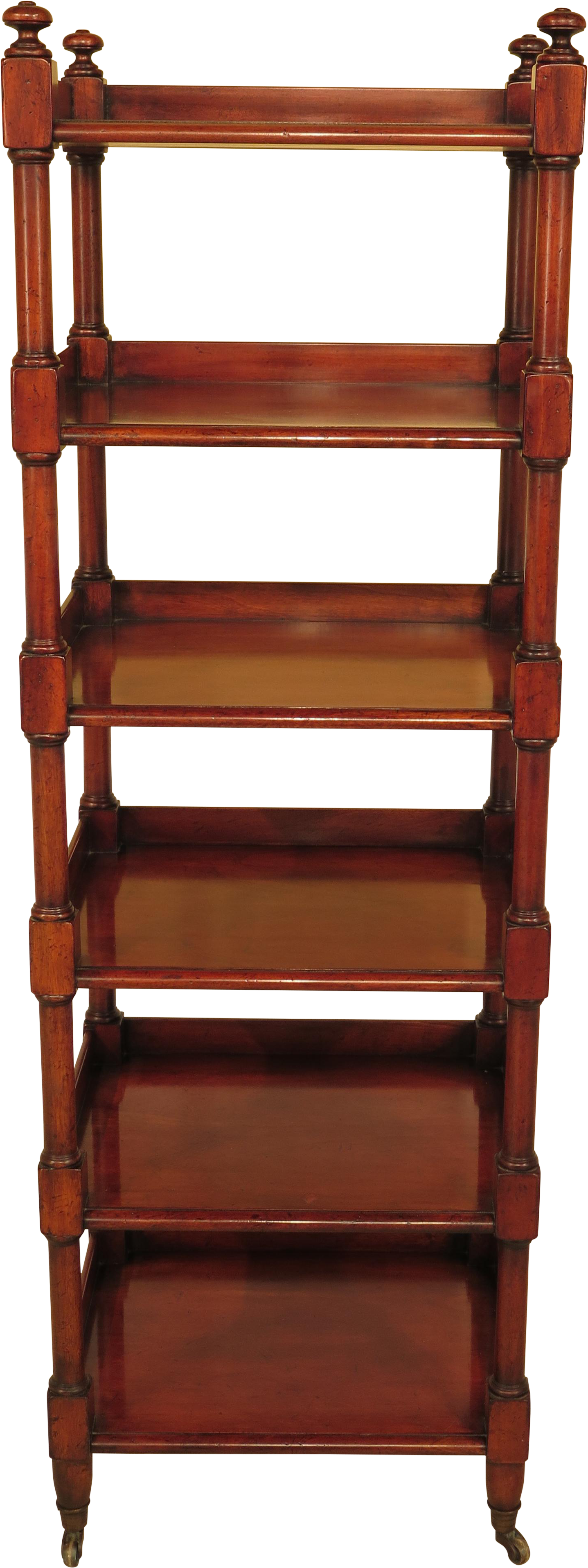Baker Milling Road Tier Mahogany Etagere Chairish (1596x4253), Png Download