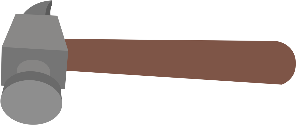 Hammer Microsoft Word Office - Mlp Hammer (1280x559), Png Download